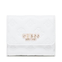 Guess Малък дамски портфейл Guess Abey (PD) SLG SWPD85 58440 WHI