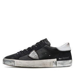 

Снікерcи Philippe Model Prsx PRLU MA01 Noir Argent, Чорний