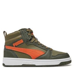 Puma Laisvalaikio batai Puma Rebound V6 Mid Wtr Jr 394685 05 Chaki