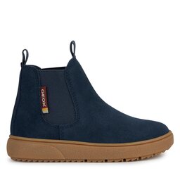 Geox Kozačky Geox J Theleven Boy J36LDB 00022 C4002 M Tmavomodrá