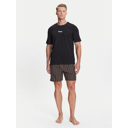 BOSS BOSS Pijama Easy 50545944 Negro Regular Fit