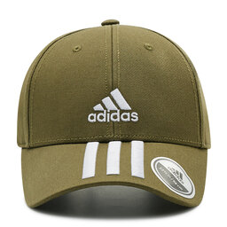 

Бейсболка adidas Bball 3S Cap Ct H25647 Focoli/White/White, Зелений