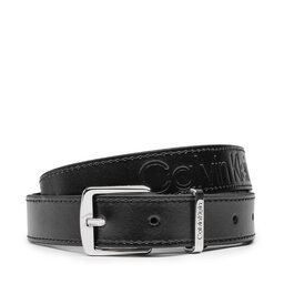 Calvin Klein Cinturón para mujer Calvin Klein Ck Must Metal Loop Belt Em8 25Mm K60K609986 Ck Black BAX