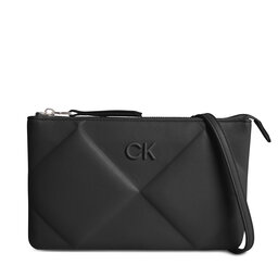 Calvin Klein Torebka Calvin Klein Re-Lock Quilt Crossbody K60K611042 Ck Black BAX