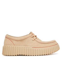 Clarks Półbuty Clarks Torhill Bee 26181191 Écru