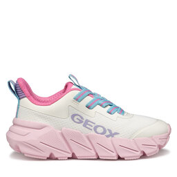 Geox Сникърси Geox J Flexyper Fast J55N5A 0T99J C0406 M Бял