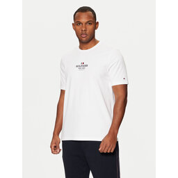 Tommy Hilfiger Tommy Hilfiger Camiseta MW0MW38980 Blanco Regular Fit