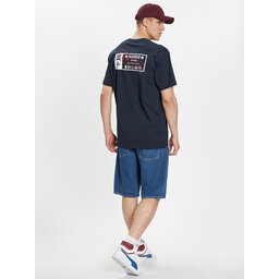 DC DC Majica ADYZT05259 Mornarsko modra Regular Fit