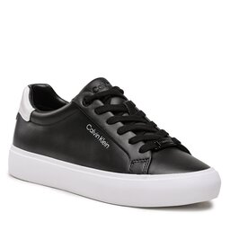 Calvin Klein Sneakersy Calvin Klein Vulc Lace Up HW0HW01681 Black / White 0GJ