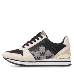 

Снікерcи MICHAEL Michael Kors Billie Trainer 43F3BIFS1Y Black/Lt Cream, Чорний