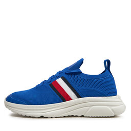 

Снікерcи Tommy Hilfiger Modern Runner Knit Stripes Ess FM0FM04798 Ultra Blue C66, Голубий