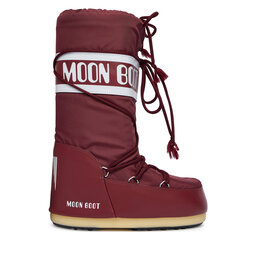 Moon Boot Škornji za sneg Moon Boot Mb Icon Nylon 80D1400440 D Bordo rdeča