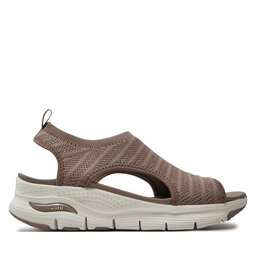 Skechers Sandały Skechers Arch Fit-Darling Days 119346/MOC Brązowy