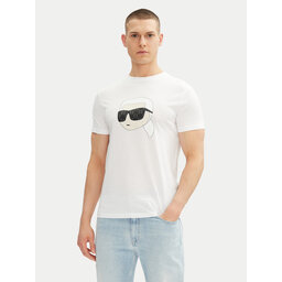 KARL LAGERFELD KARL LAGERFELD T-Shirt 755073 552251 Weiß Regular Fit