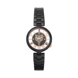 Plein Sport Часовник Plein Sport Tiger Luxe PSMBA0523 Черен