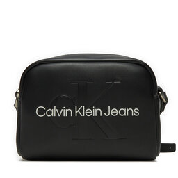 Calvin Klein Jeans Дамска чанта Calvin Klein Jeans Sculpted Camera Bag18 Mono K60K612220 Черен