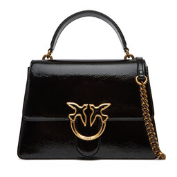PINKO Ročna torba PINKO Love One Top Handle Classic Light PE 25 PLTT 100066 A1UV Črna