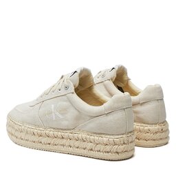 

Еспадрильї Calvin Klein Jeans Espadrille Sneaker Cs Btw YW0YW01437 Creamy White/Bright White 0F9, Écru