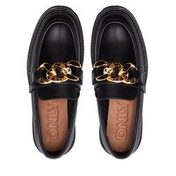 

Лофери ONLY Shoes Onlbetty-3 15288062 Black/W. Gold, Чорний