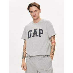 Gap Gap Marškinėliai 856659-00 Pilka Regular Fit