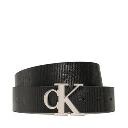 

Чоловічий ремінь Calvin Klein Jeans Mono Buckle + 2 Lth Belt 35mm K50K510162 BDS, Чорний