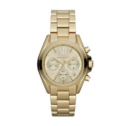 Michael Kors Ceas Michael Kors Mini Bradshaw MK5798 Gold/Gold