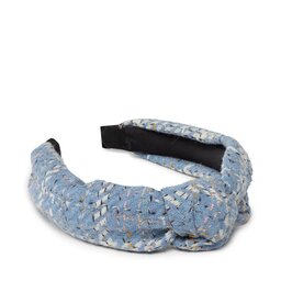 Pieces Trak za glavo Pieces Pcnavia Hairband17129328 Blue Aster/Check