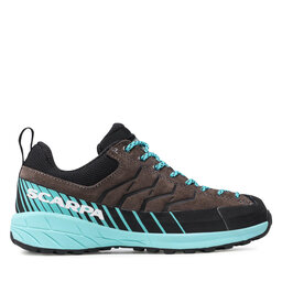 

Трекінгові черевики Scarpa Mescalito Lace Kid 30472-353 S Titanium/Green Blue, Коричневий