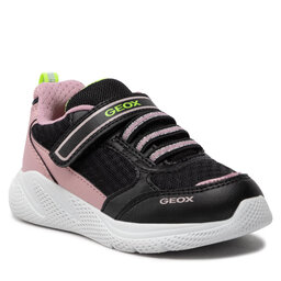 Geox Sneakers Geox J Sprintye G. A J26FWA 0BC14 C0724 M Black/Rose