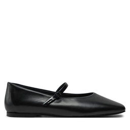 Calvin Klein Balerini Calvin Klein Mary Jane Ballerina - Lth HW0HW02307 Negru
