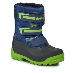 Lee Cooper Śniegowce Lee Cooper Lcj-23-44-2006K Navy/Lime
