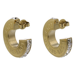 

Сережки Guess JUBE04083JW YELLOW GOLD, Золотий