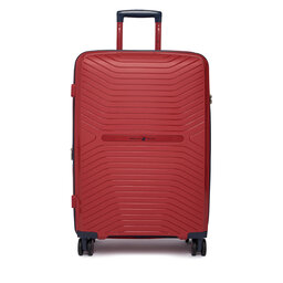 Beverly Hills Polo Club Mittlerer Koffer Beverly Hills Polo Club BHPC-WAL-006-M Rot
