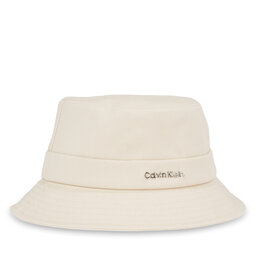 Calvin Klein Klobuk Calvin Klein Back Tie Bucket K60K613161 Écru