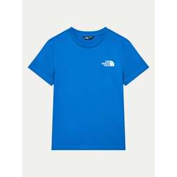 The North Face The North Face Majica Simple Dome NF0A8DRP Modra Regular Fit