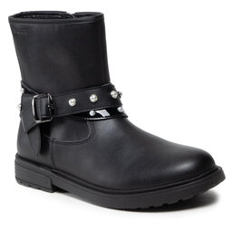 Geox Polokozačky Geox J Eclair G.E J269QE 000BC C9999 D Black