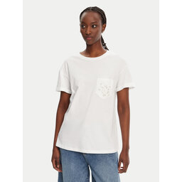 Liu Jo Liu Jo T-Shirt WA5140 JS904 Weiß Regular Fit