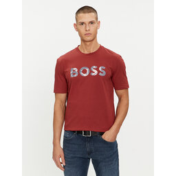BOSS BOSS Camiseta Thompson 15 50513382 Rojo Regular Fit