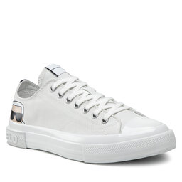 KARL LAGERFELD Bambas KARL LAGERFELD KL50310 White Canvas