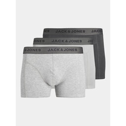 Jack&Jones Jack&Jones Набір з 3 пар боксерів Yannick 12252801 Сірий