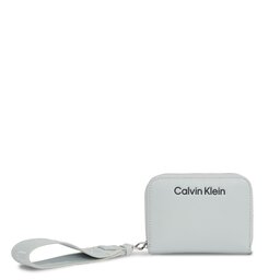 Calvin Klein Duży Portfel Damski Calvin Klein Gracie K60K611688 Szary
