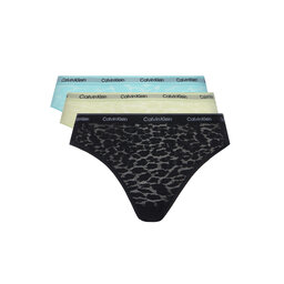 Calvin Klein Underwear Calvin Klein Underwear Набір з 3 пар бразилійських трусів 000QD5225E Кольоровий