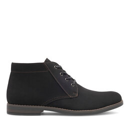 Lanetti Botines planos Lanetti MYL8489-1 Negro