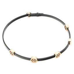 Tory Burch Zapestnica Tory Burch Miller Double Wrap Bracelet 82720 Tory Gold/Black 720