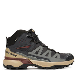 Salomon Trekingová obuv Salomon X Ultra 360 Mid Gore-Tex L47743300 Šedá
