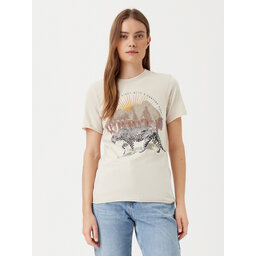 ONLY ONLY Camiseta Lucy 15307412 Beis Regular Fit