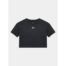 Under Armour Under Armour T-Shirt Ua Crop Sportstyle Logo Ss 1380878 Μαύρο Loose Fit