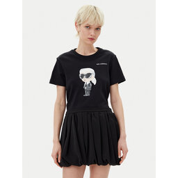 KARL LAGERFELD KARL LAGERFELD T-Shirt A1W17130 Μαύρο Regular Fit