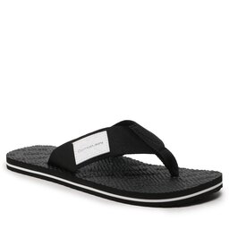 Calvin Klein Jeans Chancletas Calvin Klein Jeans Beach Sandal Woven Patch YM0YM00657 Black BDS
