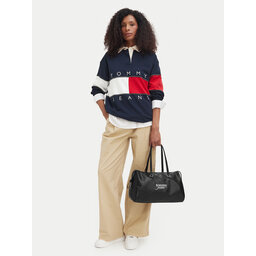 Tommy Jeans Handtasche Tommy Jeans Tjw Bold Script AW0AW19054 Schwarz